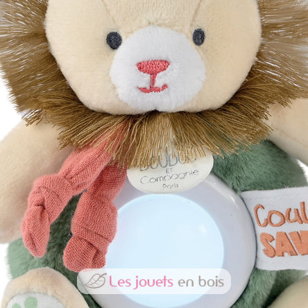 Lion night light soft toy 15 cm DC4070 Doudou et Compagnie 4