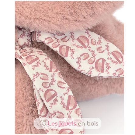 Pink rabbit soft toy 25 cm DC4140 Doudou et Compagnie 3