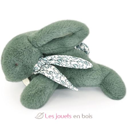 Green rabbit soft toy 25 cm DC4143 Doudou et Compagnie 1