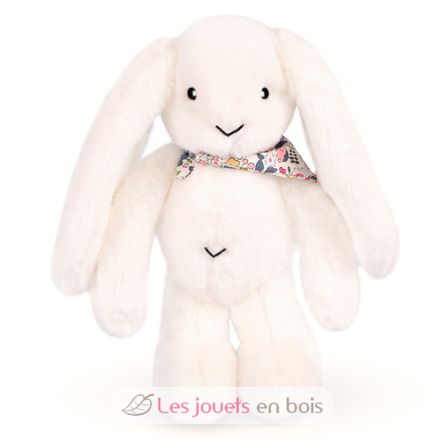 White Fleurette Rabbit Plush 35 cm DC4301 Doudou et Compagnie 5