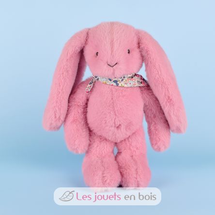 Pink Fleurette Rabbit Plush 35 cm DC4302 Doudou et Compagnie 8