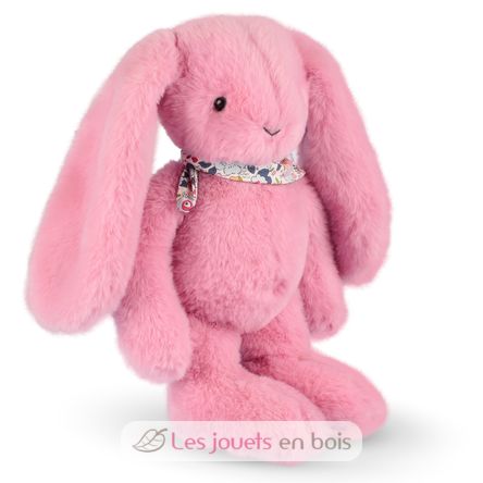 Pink Fleurette Rabbit Plush 35 cm DC4302 Doudou et Compagnie 3