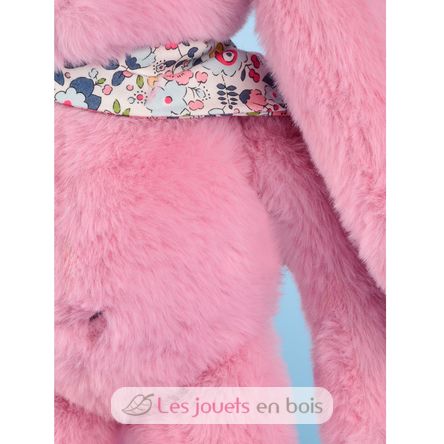 Pink Fleurette Rabbit Plush 35 cm DC4302 Doudou et Compagnie 6
