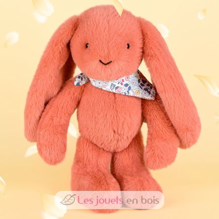 Terracotta Fleurette Rabbit Plush 35 cm DC4303 Doudou et Compagnie 6