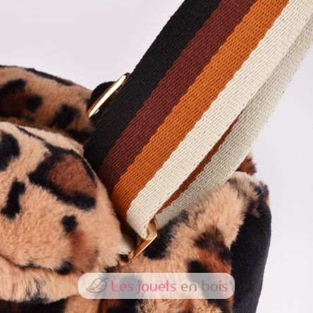 Brown bear shoulder bag DC4566 Doudou et Compagnie 8