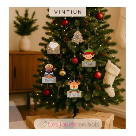 Customizable Christmas reindeer decoration VI-AD03 Vintiun 3