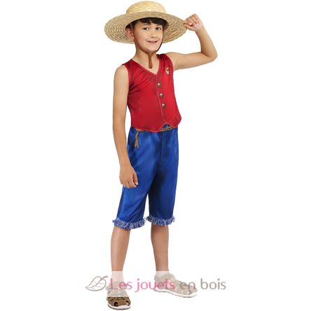 Luffy One Piece child costume 9-10 years R1003074-T910 Rubies 6