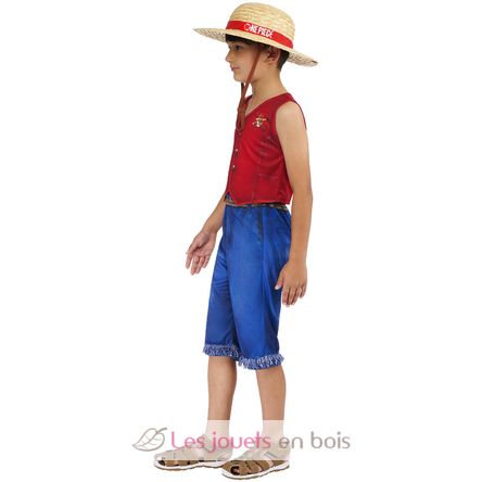 Luffy One Piece child costume 9-10 years R1003074-T910 Rubies 4