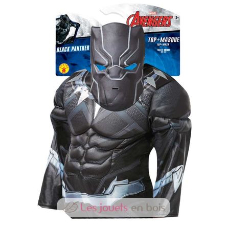 Black Panther deluxe child costume 7-8 years RU-R640909-T78 Rubies 2
