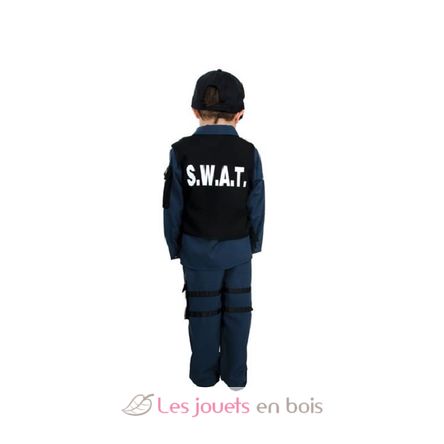 Swat agent costume for kids 128cm CHAKS-C4086128 Chaks 2