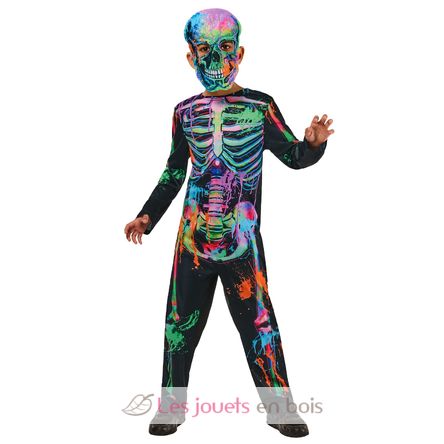 Graffiti Skeleton child costume 5-6 years RU-R1001437-T56 Rubies 1