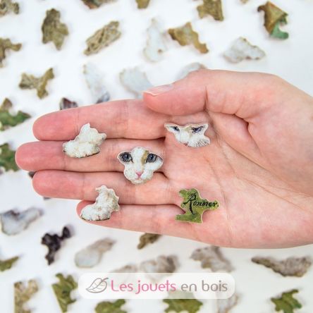 Two kittens by Ronner-Knip A1368-80 Puzzle Michele Wilson 2