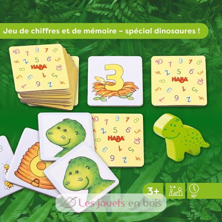 Number Dinosaur HA1004928002 Haba 6