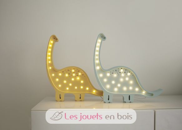 Little Lights Diplodocus Lamp Prehistoric Blue LL014-440 Little Lights 10