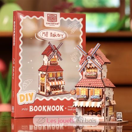 Mini Book Nook Mill Bakery CT104 Cartartem 3