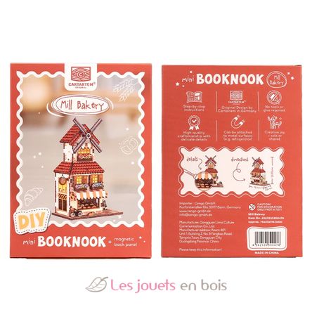 Mini Book Nook Mill Bakery CT104 Cartartem 4