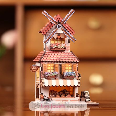 Mini Book Nook Mill Bakery CT104 Cartartem 2