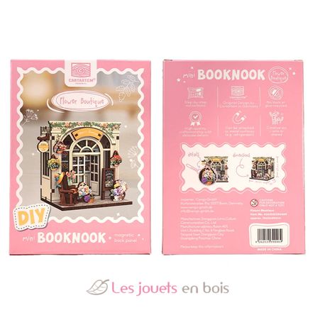 Mini Book Nook Flower Boutique CT103 Cartartem 4