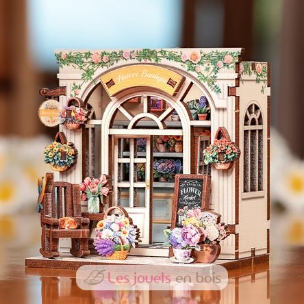 Mini Book Nook Flower Boutique CT103 Cartartem 2