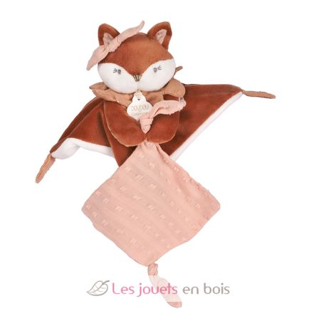 Mina fox pacifier clip comforter 20 cm DC4686 Doudou et Compagnie 3