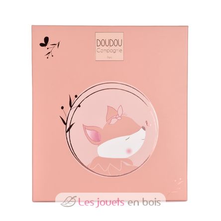 Mina fox pacifier clip comforter 20 cm DC4686 Doudou et Compagnie 5