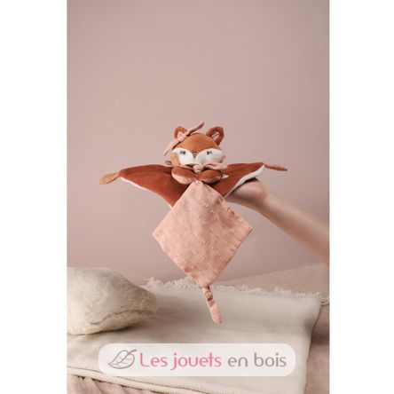 Mina fox pacifier clip comforter 20 cm DC4686 Doudou et Compagnie 2