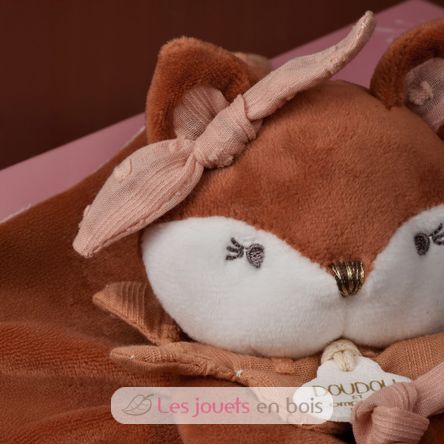 Mina fox pacifier clip comforter 20 cm DC4686 Doudou et Compagnie 7