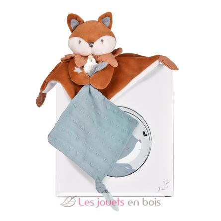 Timo fox pacifier clip comforter 20 cm DC4692 Doudou et Compagnie 2