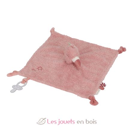 Cuddle cloth flamingo Safari Friends LD8329 Little Dutch 2