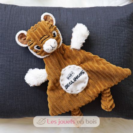 Baby comforter Speculos the tiger DE36730 Les Déglingos 2