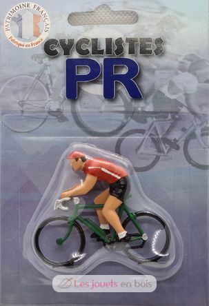 Cyclist figurine D Denmark champion's jersey sprinter FR-DS11 Fonderie Roger 1