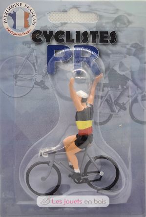 Cyclist figurine D Winner Belgium champion's jersey FR-DV2 Fonderie Roger 1