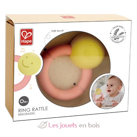 Ring rattle E0025 Hape Toys 5