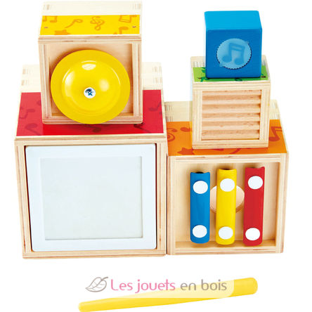 Stacking music set HA-E0336 Hape Toys 1