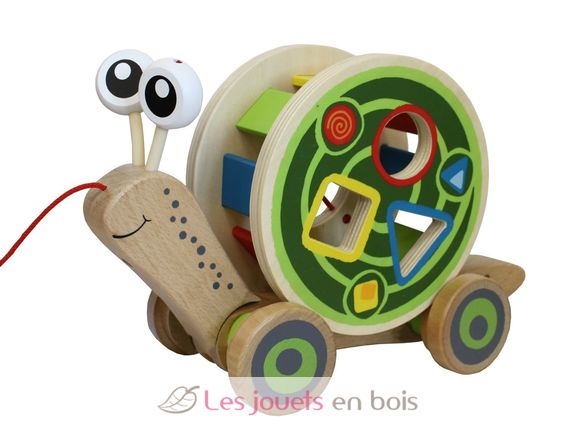 Walk-a-long snail HA-E0349 Hape Toys 2