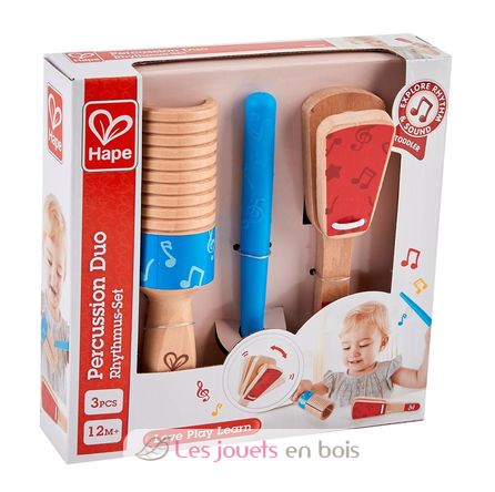 Percussion Duo E0605 Hape Toys 2