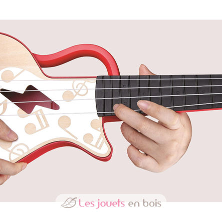 Learn with Lights Ukulele HA-E0624 Hape Toys 7