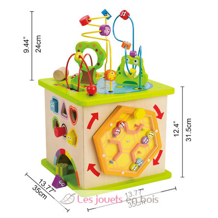 Country Critters Play Cube HA-E1810 Hape Toys 4