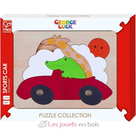 Puzzle - Sports car HA-E6506 Hape Toys 2
