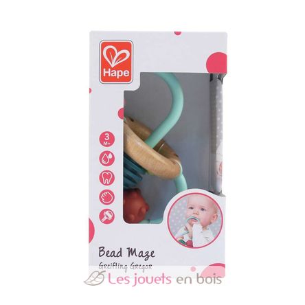 Beaded Maze Teether E8501 Hape Toys 4