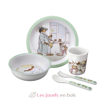 5-pieces set Ernest and Celestine PJ-EC701R Petit Jour 1