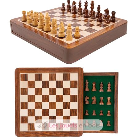 Chessboard with drawer 30 cm King 57 mm WJ-ESBM12S Wilson Jeux 1