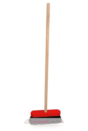 Broom red and black 70 cm EG510622 Egmont Toys 1