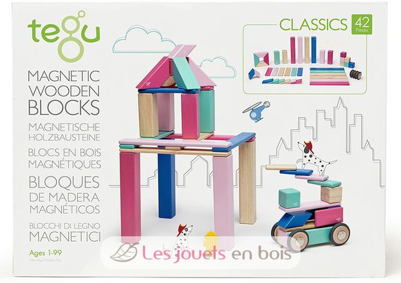 42-Piece Set Blossom TG-42P-BSM-607T Tegu 2