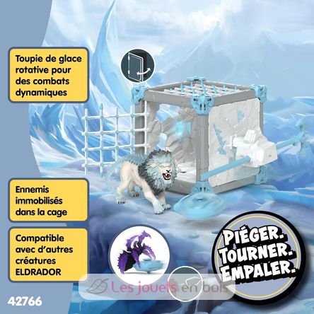 BattleCave Ice Lion Figure SC-42766 Schleich 5