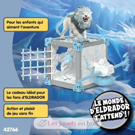 BattleCave Ice Lion Figure SC-42766 Schleich 7