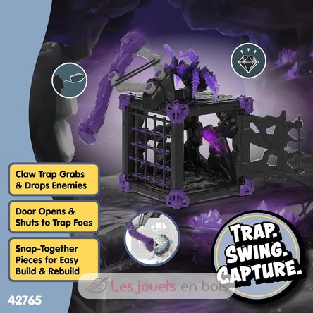 BattleCave Dark Spider Figurine SC-42765 Schleich 5