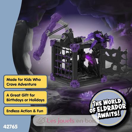 BattleCave Dark Spider Figurine SC-42765 Schleich 7