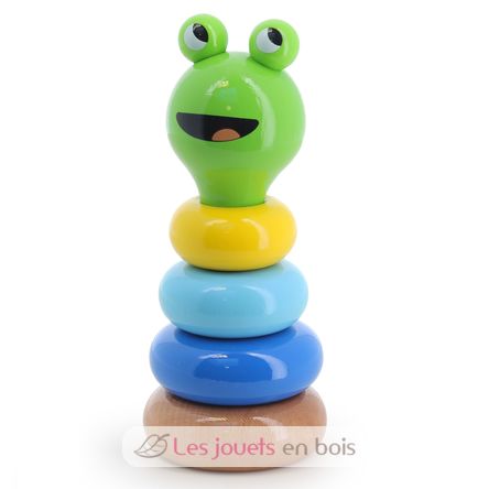 Babeth the frog stacking toy V8085S Vilac 2