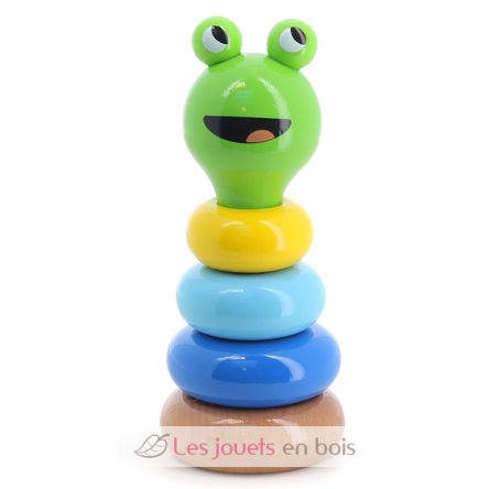 Babeth the frog stacking toy V8085S Vilac 1